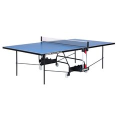 Теннисный стол DONIC OUTDOOR ROLLER 400 BLUE – фото