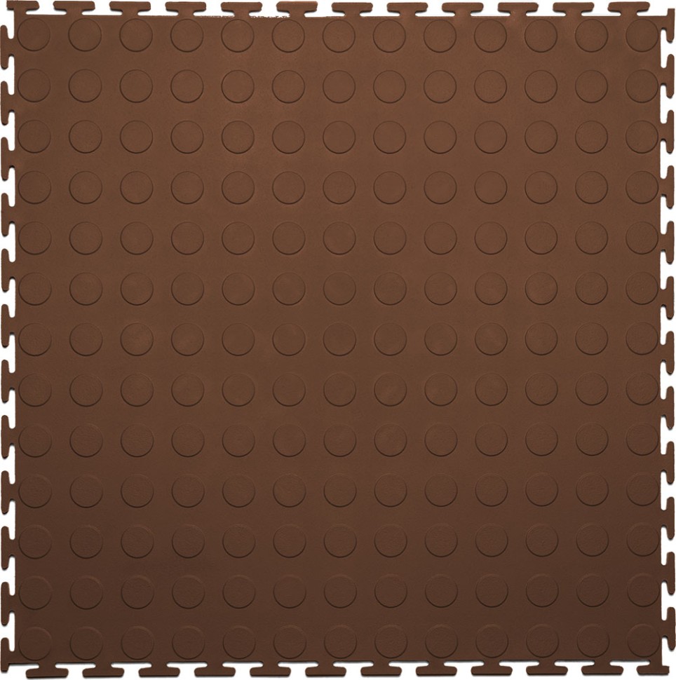 Плитка ПВХ Standart Prom, 500*500, коричневый – фото