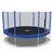 Батут DFC Trampoline Fitness с сеткой 14ft Синий – фото