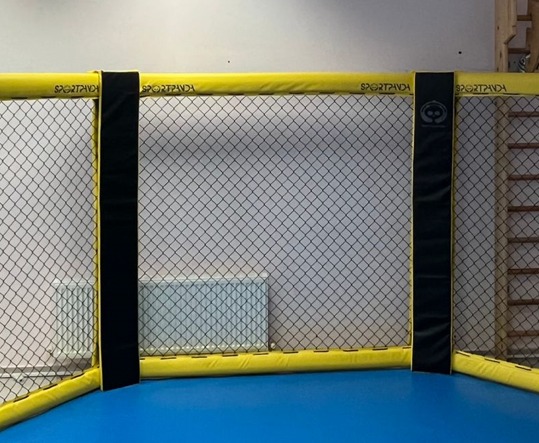 Мягкая защита горизонтальных элементов одной секции для ринга, 2 шт. – фото