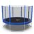 Батут DFC Trampoline Fitness с сеткой 12ft Синий – фото