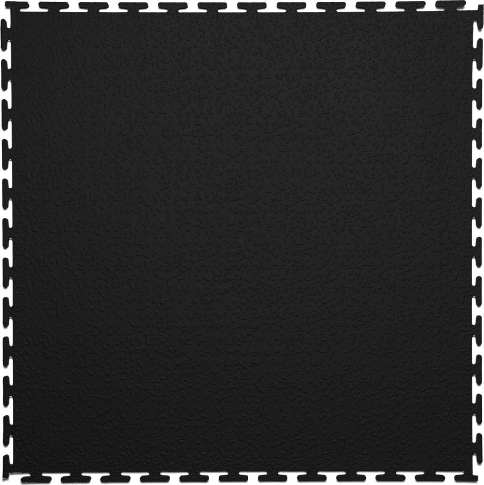 Плитка ПВХ Standart Modern, 500*500, чёрный – фото