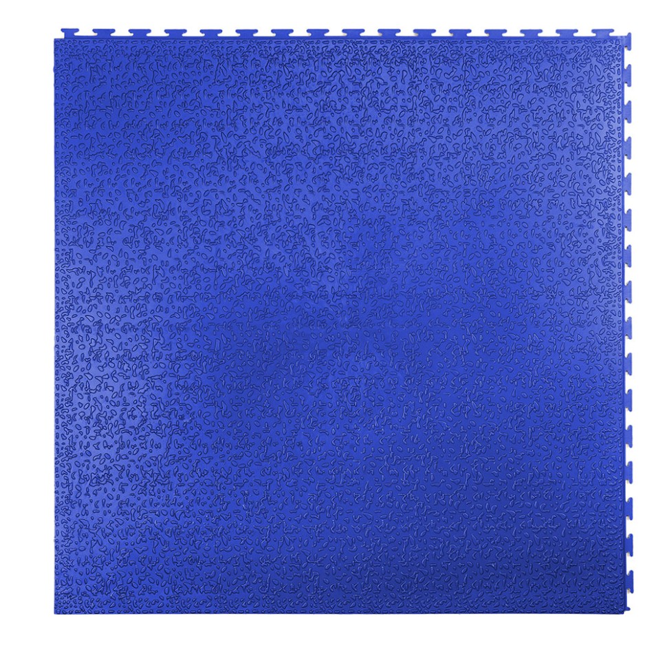 Плитка ПВХ Standart Text, 500*500, синий – фото