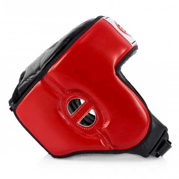  Шлем боевой Fairtex HG9, для любительских соревнований, M, красный