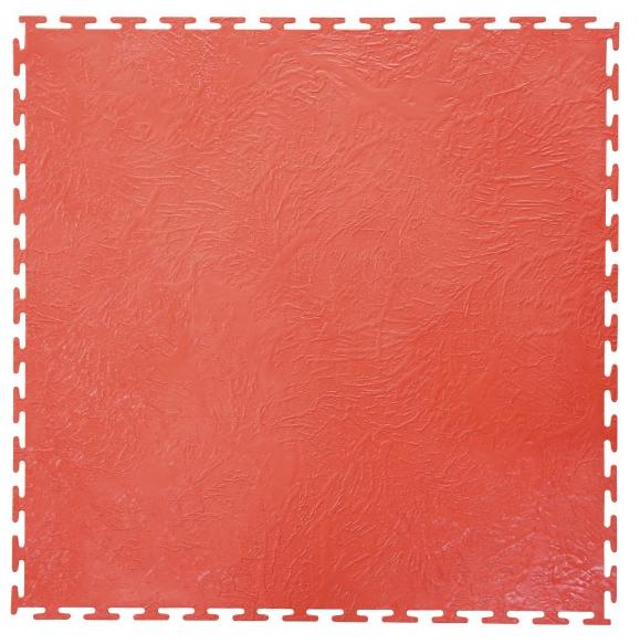 Плитка ПВХ Standart Decor, 500*500, красный – фото