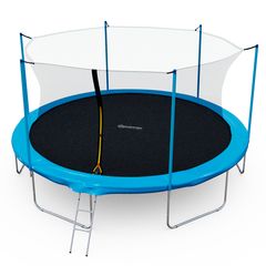 Батут каркасный с сеткой DFC Kondition 16 ft с лестницей ( 2 короба ) – фото
