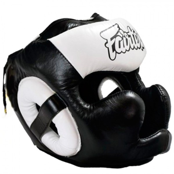  Шлем боксерский Fairtex HG13, тренировочный, S, белый