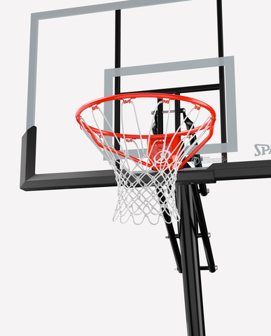 Баскетбольная стойка мобильная, акрил Spalding 54’ Gold Portable, арт 6A1746CN_Eur – фото