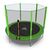 Батут DFC Trampoline Fitness с сеткой 8ft Светло-зелёный – фото