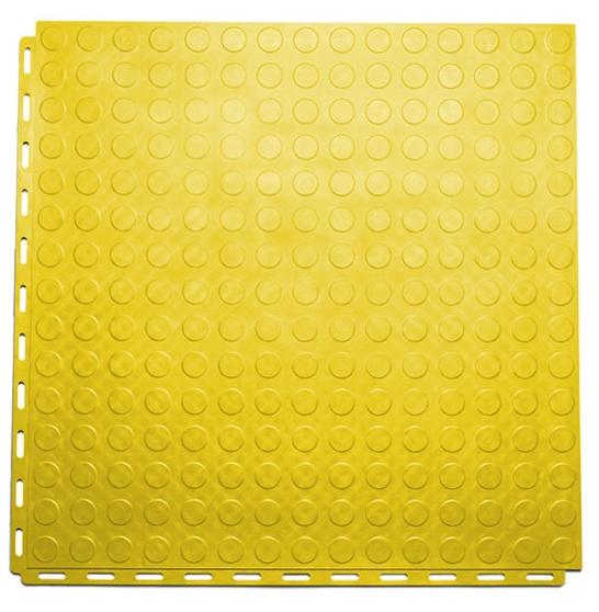 Плитка ПВХ Standart Fix, 6 мм, 500*500, жёлтый