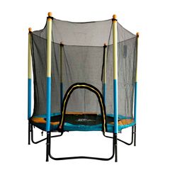 Батут DFC JUMP KIDS 60" желто-синий – фото