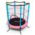 Батут детский DFC SMRKIDS 55" с сеткой, PINK – фото