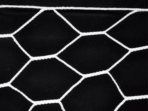 Сетка для футбольных ворот, ячейка 6-угольник, 6 х 8 см – фото