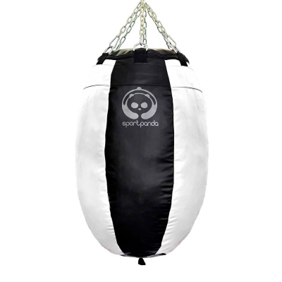  Боксерская груша (мешок) "Бочка", высота 90 см, диаметр 50 см, вес 60 кг, белый