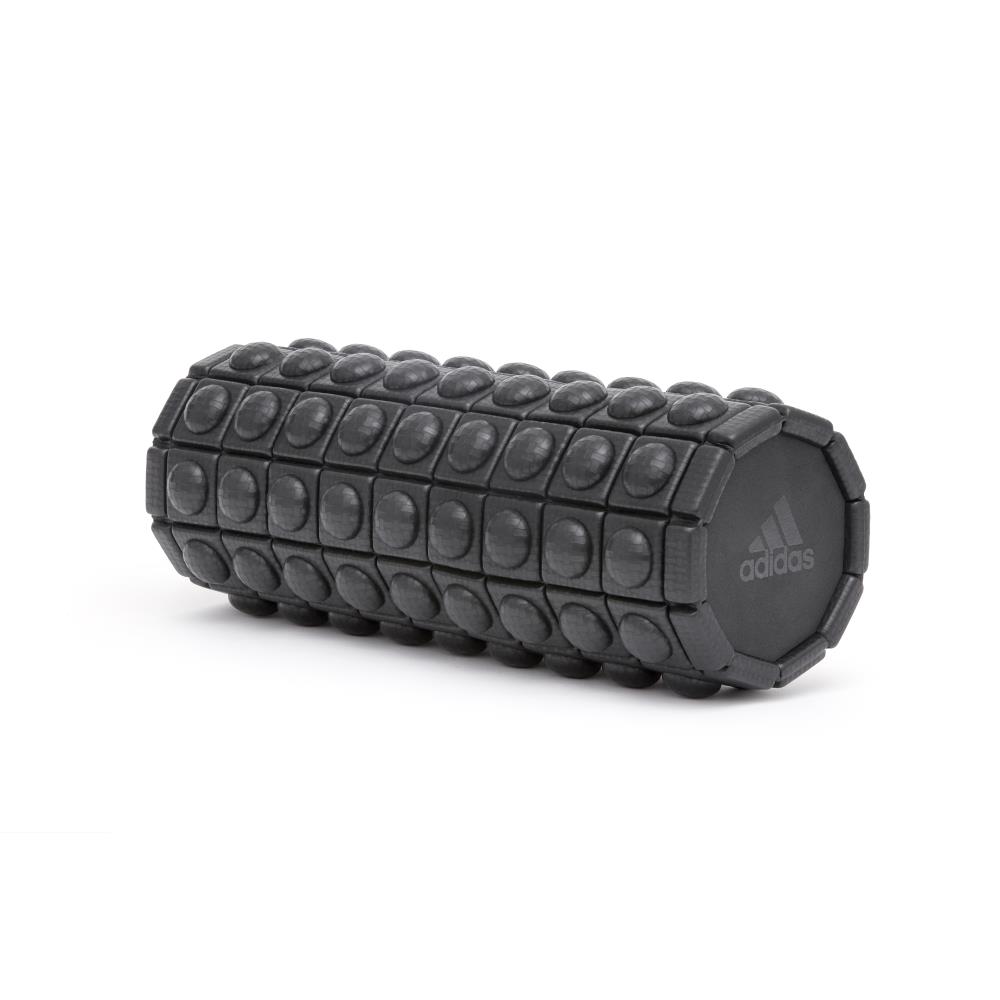 Валик для йоги и фитнеса Adidas ADAC-11505BK, 33x12.5 см, массажный, чёрный – фото
