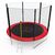 Батут с сеткой DFC PELPO 10ft с лестницей, RED – фото