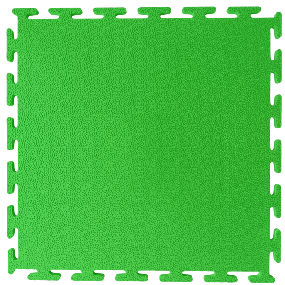 Плитка ПВХ Standart Mini 5 мм, 250*250, зелёный – фото