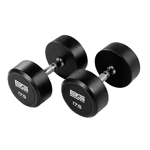 BRONZE GYM BG-PA-DB-R175 Гантель обрезиненная 17,5 кг – фото