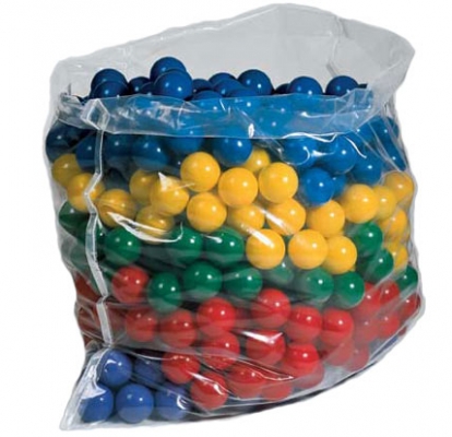 Шарики для сухого бассейна, диаметр 7-8 см, разноцветные – фото