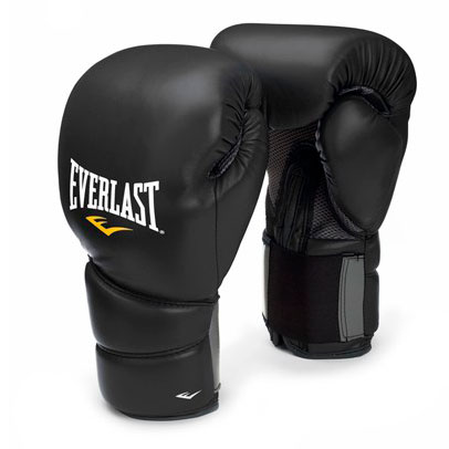 Боксерские перчатки Everlast Protex2, чёрный – фото