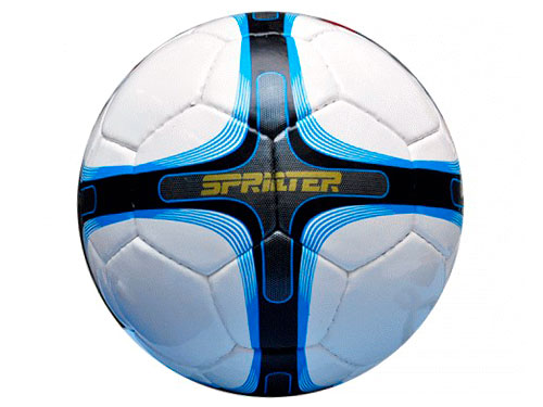 Мяч футзальный 4", без отскока, белый – фото