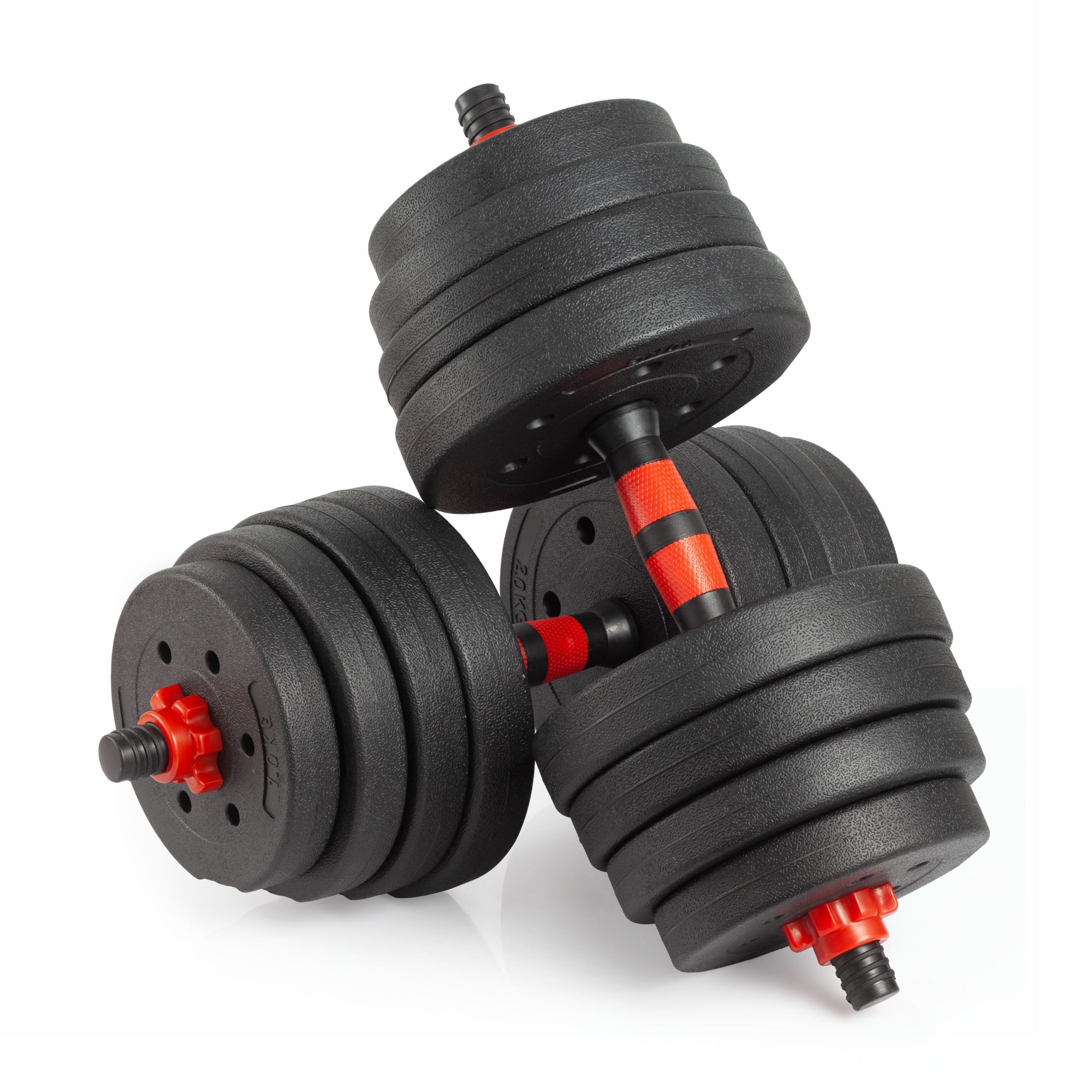 Гантели разборные с грифом, 25 кг. (2 шт. х 12,5 кг.) VictoryFit VF-DС250 – фото