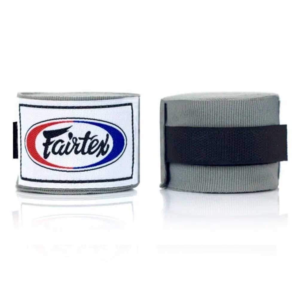Боксерские бинты Fairtex HW-2, 4.5 метра, серый – фото