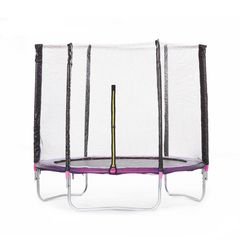 Батут DFC TRAMPOLINE TRIO 6FT розовый – фото