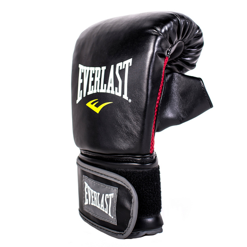 Снарядные перчатки Everlast Martial Arts PU, для ММА, чёрный – фото