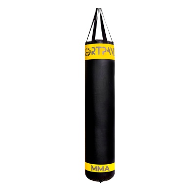  Боксерский мешок SportPanda 150 см, диаметр 31 см, вес 30 кг, жёлтый
