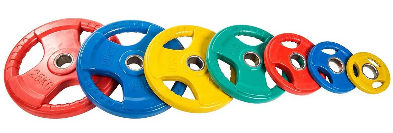 Вес и цвет олимпийских дисков