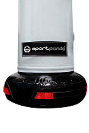 Напольный боксерский мешок SportPanda, ПВХ, 140 см, диаметр 35 см, 45 кг, серый