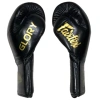 Перчатки для кикбоксинга Fairtex BGLG1 GLORY KICKBOXING, чёрный – фото