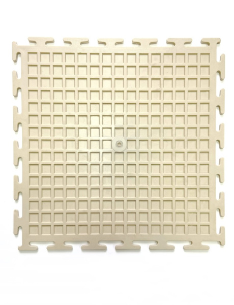 Плитка ПВХ Mini Prom, 5 мм, 250*250, бежевый