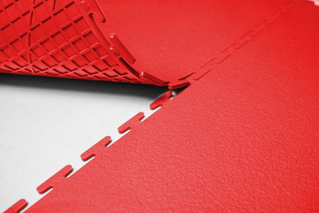 Плитка ПВХ Standart, 9 мм, 500*500, красный