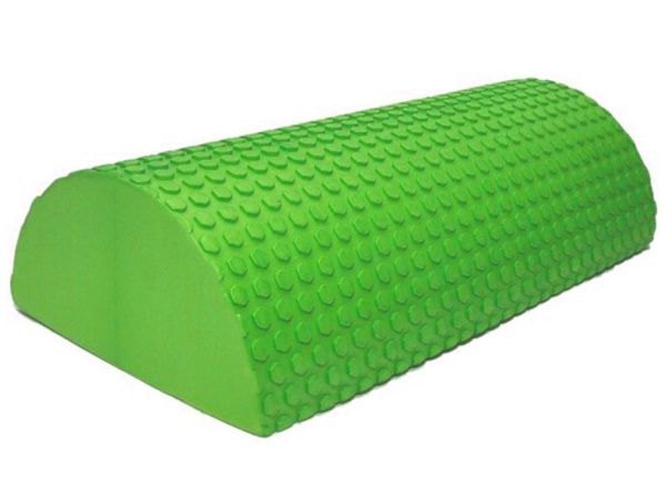 Полувалик для фитнеса и йоги GO DO 30СМ-D, зелёный – фото