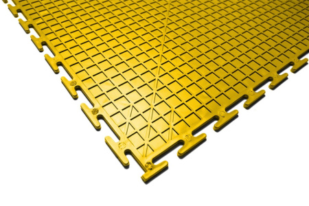 Плитка ПВХ Standart Modern, 500*500, жёлтый – фото