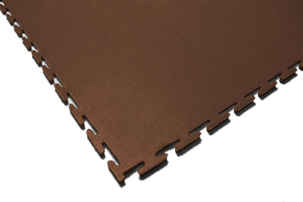 Плитка ПВХ Standart Skin, 500*500, коричневый – фото