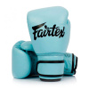 Боксерские перчатки Fairtex BGV20, женские, тренировочные, голубой – фото