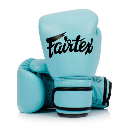 Боксерские перчатки Fairtex BGV20, женские, тренировочные, голубой – фото
