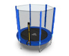 Батут DFC Trampoline Fitness с сеткой 6ft Синий – фото