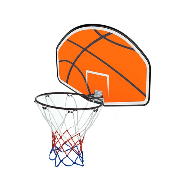 Баскетбольный щит с кольцом для батутов DFC – фото