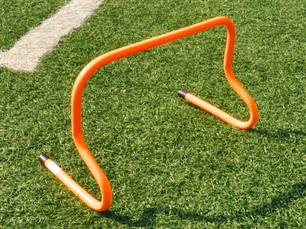 Барьер тренировочный футбольный FT-M30, 45 х 31 см, оранжевый – фото
