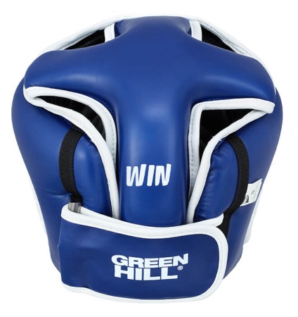 Шлем для кикбоксинга Green Hill WIN HGW-9033, для соревнований, синий – фото