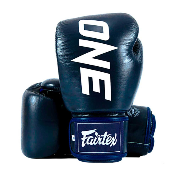 Боксерские перчатки Fairtex BGV ONE Championship, для боев и тренировок, синий – фото