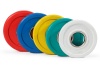 Цветной тренировочный диск STECTER, 0.5 кг, малый, белый – фото
