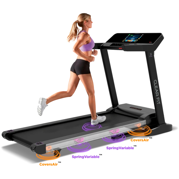 Беговая дорожка Clear Fit LifeCardio LT 50, электрическая, домашняя – фото