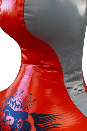 Манекен для бокса и спарринга Герман 190 см, 110 кг, красный – фото