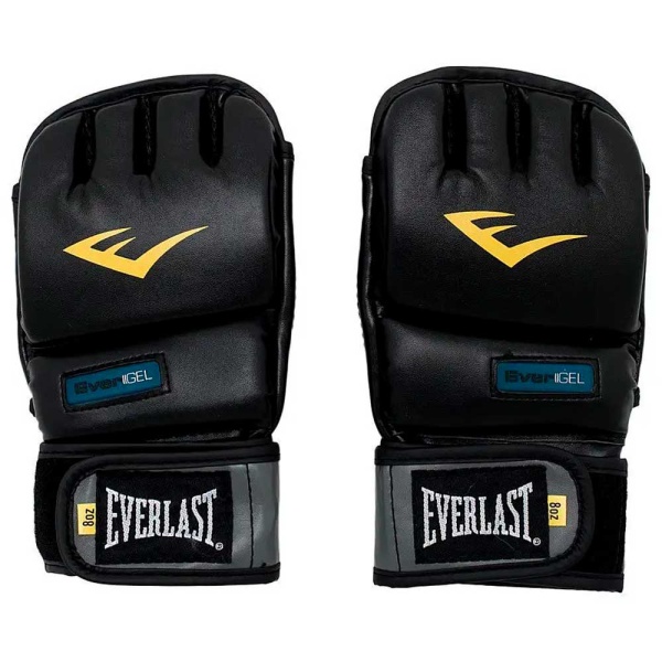 Снарядные перчатки Everlast PU GEL, чёрный – фото