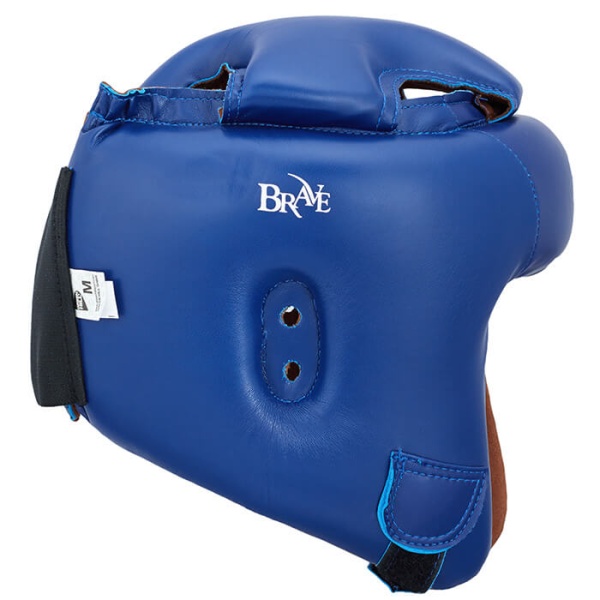 Шлем для кикбоксинга Green Hill BRAVE, для соревнований, синий – фото